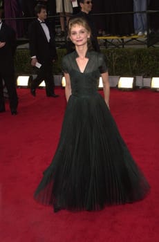 Calista Flockhart at the 6th Annual Screen Actors Guild Awards, Shrine Auditorium, 03-12-00