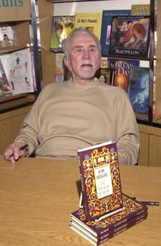 Kirk Douglas at a signing for his new book "Young Heroes Of The Bible" in Tarzana, 03-04-00