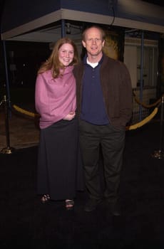 Ron Howard and daughter Paige at the premiere of Dreamwork's "THE ROAD TO EL DORADO" in Westwood, 03-29-00