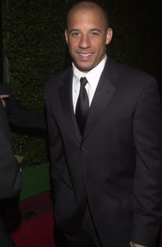 Vin Diesel at the Dreamworks Pictures "American Beauty" Oscar Party held at Spago in Beverly Hills, 03-26-00