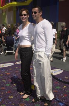 Geena Davis and Boyfriend at the Education Works benefit to promote after-school activities, Universal Studios Hollywood, 03-25-00