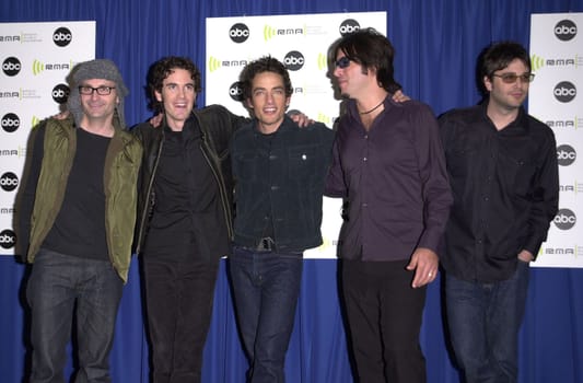 Wallflowers at the 2000 Radio Music Awards held at the Aladdin Hotel, Las Vegas, 11-01-00