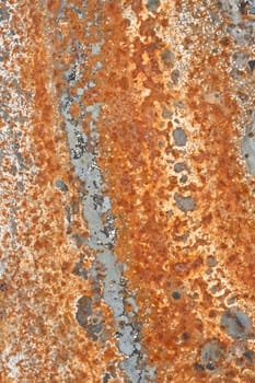 Grunge iron rust  texture, old steel corrosion background