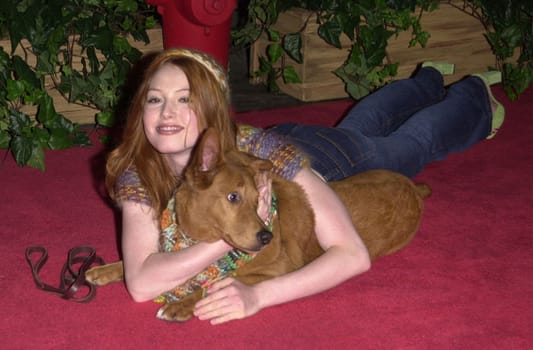 Alicia Witt at the Paws For Style 2nd Annual Pet and Fashion Show, in Beverly Hills, 10-15-00