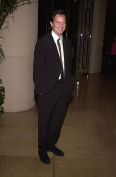 Matthew Perry at the Lily Claire Foundation's third annual dinner to fight birth defects, Beverly Hills, 10-14-00