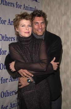 Dana Sparks and James Hyde at the Actors and Others for Animals benefit, Universal City, 10-21-00