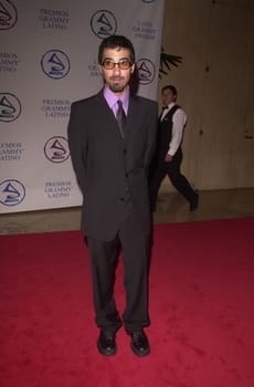Naieg Estefan at the Latin Academy of Recording Arts and Sciences pre-Latin Grammy gala in Beverly Hills, 09-11-00