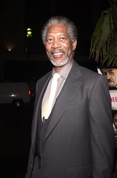 Morgan Freeman at the premiere of "Under Suspicion" in Santa Monica, 09-18-00