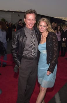 James Woods and Shaunna Loumeister at the premiere of Showtime's "DIRTY PICTURES" in Santa Monica, 05-23-00