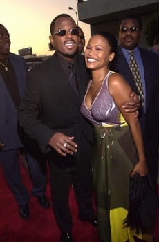Martin Lawrence and Nia Long at the premiere of the 20th Century Fox movie "BIG MOMMA'S HOUSE" in Hollywood, 05-31-00