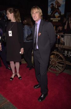 Owen Wilson at the premiere of Touchstone's "Shanghai Noon" in Hollywood, 05-23-00