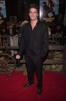 David Boreanaz at the premiere of Touchstone's "Shanghai Noon" in Hollywood, 05-23-00