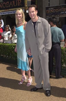 D.B. Sweeney and Ashley Vashon at the premiere of Disney's "DINOSAUR" in Hollywood, 05-13-00