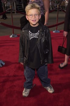 Jonathan Lipnicki at the premiere of Paramount Picture's "MISSION IMPOSSIBLE 2" in Hollywood, 05-18-00
