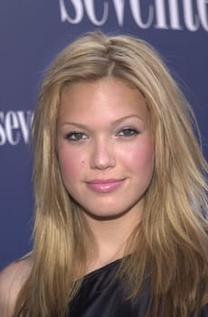 MANDY MOORE at the SEVENTEEN Magazine VIP Party, House of Blues, West Hollywood, 06-14-01