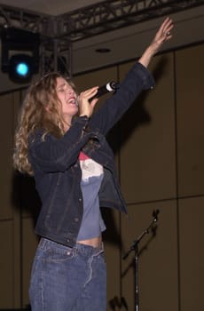 Sophie B. Hawkins at the 2001 Radio and Records Convention, Century Pl;aza Hotel, Century City, 06-14-01