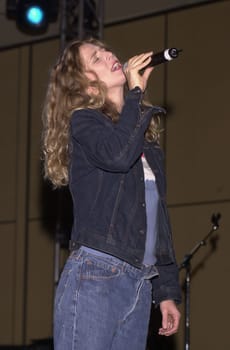 Sophie B. Hawkins at the 2001 Radio and Records Convention, Century Pl;aza Hotel, Century City, 06-14-01