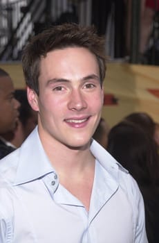 CHRIS KLEIN at the 2001 MTV Movie Awards, Shrine Auditorium, Los Angeles, 06-02-01