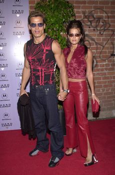 Antonio Sabato Jr t the Motorola Hard Candy party to introduce the new colors of the Morotola i50sx, Orange Studios, Hollywood, 06-21-01