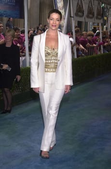 Claudia Christian at the premiere of Disney's "Atlantis" at the El Capitan Theater, Hollywood, 06-03-01