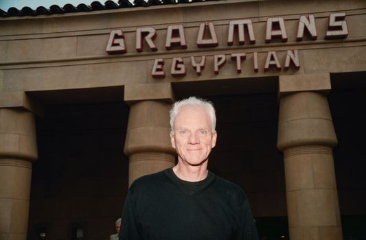 Malcolm McDowell at the American Cinematheque's screening of "A Clockwork Orange" at the Egyptian Theater, Hollywood, 06-21-01