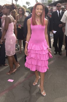 Solange Knowles at the 7th Annual Soul Train Lady of Soul Awards, Santa Monica Civic Auditorium, 08-28-01