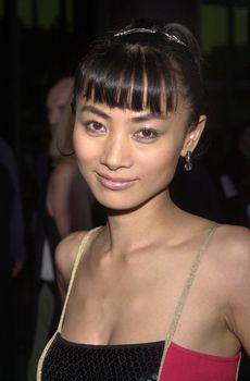 BAI LING at the premiere of Dimension Film's "The Others" at the Directors Guild of America, Hollywood, 08-07-01