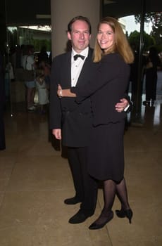 HANS ZIMMER and DATE at the 5th Annual Hollywood Film Festival, Beverly Hilton Hotel, 08-06-01