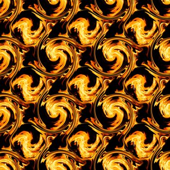 Twirls abstract. Seamless colorful abstract background pattern