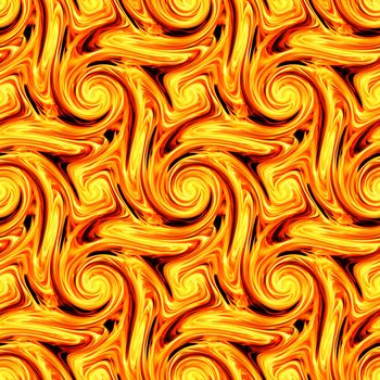 Twirls abstract. Seamless colorful abstract background pattern