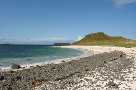 Coral Beach near Dunvegan on the isle of Skye