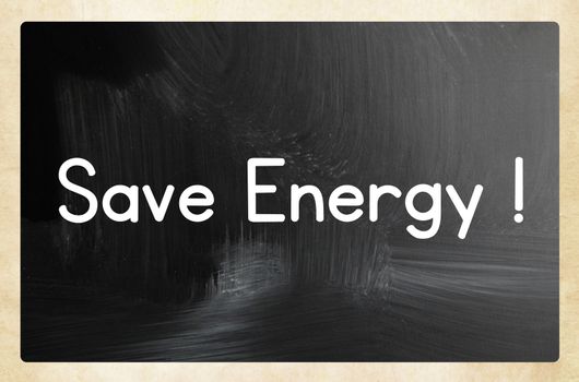 save energy concept