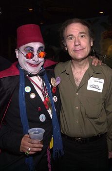Count Smokula and friend at the Moviemaking Technology Showcase, featuring cutting edge movie technology, as well as two fashion shows, The Century Club, Century City, CA, 09-03-02