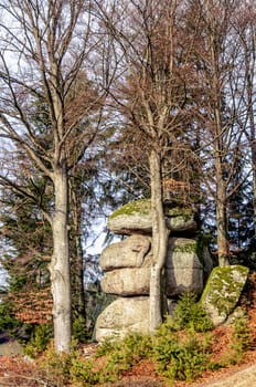 Granite Stone Formation taken in Upper Austria