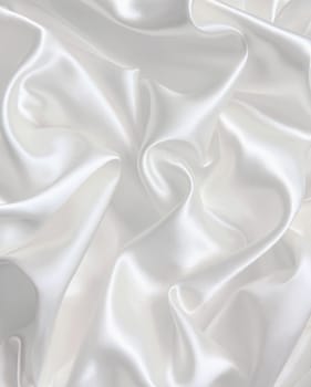 Smooth elegant white silk can use as wedding background 