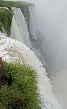 Waterfalls of Iguazu, one of the biggest in the world, Argentina, South America