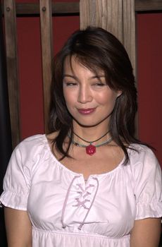 Ming-Na at the launch party for Eastwood Ranch's new lifestyle brand with "Denim Tapas and Tequila" held at Chadwick, Beverly Hills, CA 07-16-02