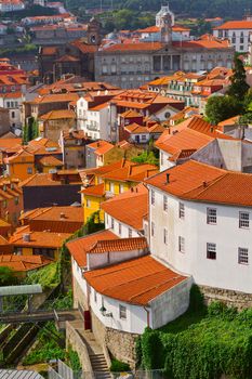 View to Historic Center City of Porto, Portugal