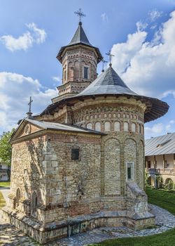 Image of Neamt Monastery,Moldavia,Romania.It is a Romanian Orthodox religious settlement, one of the oldest and most important of its kind in Romania. It was built in 14th century, and it is an example of medieval Moldavian architecture.