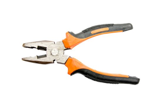 Isolate Orange Pliers tools
