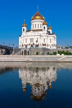 Cathedral of Christ Saviour in Moscow, Russia