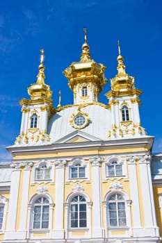 Church Of Great Peterhof Palace, Saint Petersburg, Russia