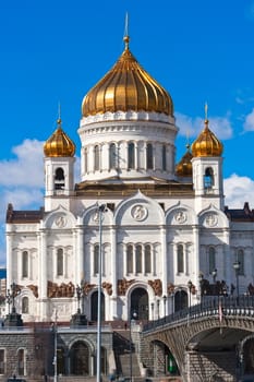 Cathedral of Christ Saviour in Moscow, Russia