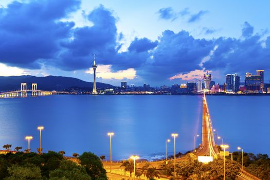 Macau at night