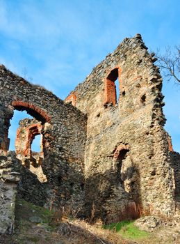 soimos fortress stronghold inside detail medieval architecture