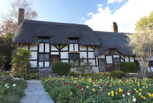 Anne Hathaway's Cottage, Stratford upon Avon, Warwickshire, England.