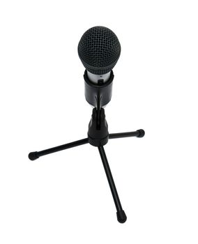 Microphone isolated on the white background