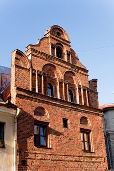 Old building in Kaunas in Lithuania
