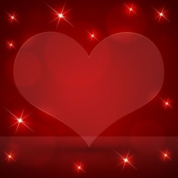 Abstract background of hearts. The concept of Valentine's Day