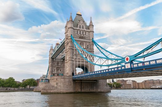 Tower Bridge, famous landmark of London, United Kingdom